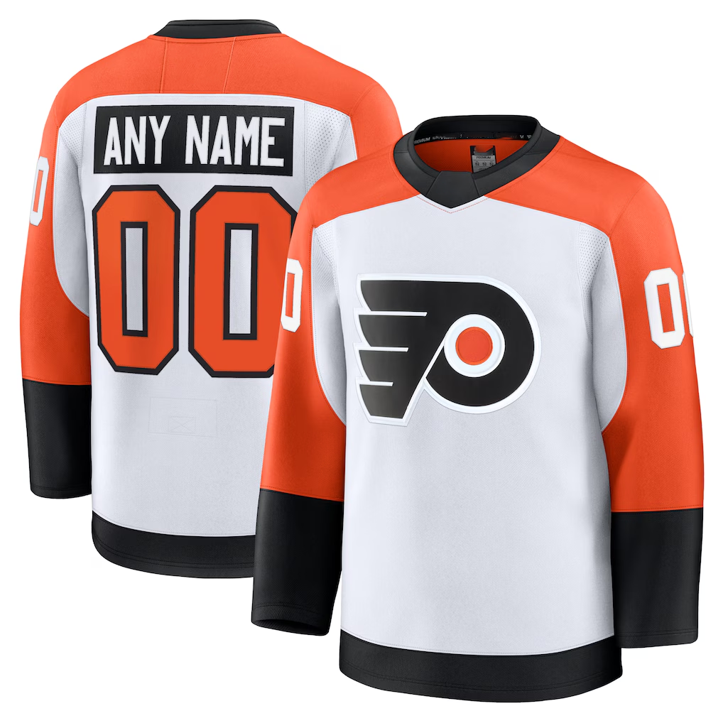 Leino Custom P.Flyers White Away Premium Jerseys