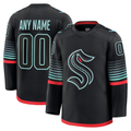 Leino Custom S.Kraken Black Alternate Premium Jerseys