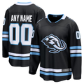 Leino Custom U.Mammoth Black Home Breakaway Jerseys