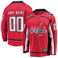 Leino Custom W.Capitals Red Home Breakaway Jerseys
