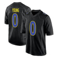Leino LA.Rams #0 Byron Young Player Black Fashion Limited Home Game Stitched Jerseys