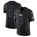 Leino LA.Rams #0 Byron Young Player Black Impact Limited Home Game Stitched Jerseys