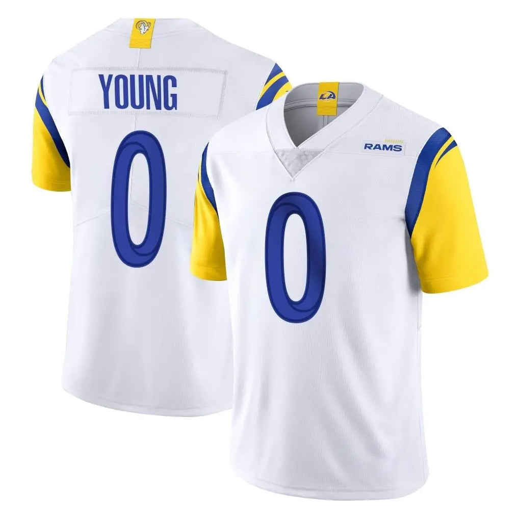Leino LA.Rams #0 Byron Young Player White Limited Vapor Untouchable Home Game Stitched Jerseys