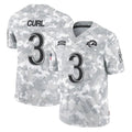 Leino LA.Rams #3 Kam Curl Player Arctic Camo Salute To Service Limited Game Stitched Jerseys