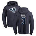 Leino LA.Rams #3 Kam Curl Player Navy Pullover Hoodie Limited Game Stitched Jerseys