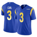 Leino LA.Rams #3 Kam Curl Player Royal Limited Vapor F.U.S.E. Home Game Stitched Jerseys