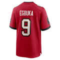 Leino TB.Buccaneers #9 Emeka Egbuka Red  50th Season Team Game Jersey