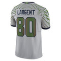 Leino S.Seahawks #80 Steve Largent 2025 Rivalries Collection Retired Player Limited Jersey - Wolf Gray