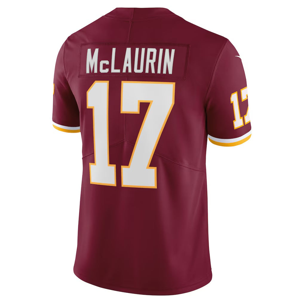 Leino W.Football Team #17 Terry McLaurin Burgundy Puhics Vapor Limited Jersey