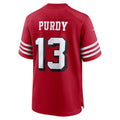 Leino SF.49ers #13 Brock Purdy Scarlet  Alternate Game Player Jersey