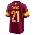 Leino W.Commanders #21 Sean Taylor Burgundy Puhics Player Game Jersey