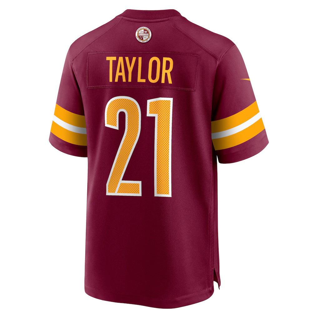 Leino W.Commanders #21 Sean Taylor Burgundy Puhics Player Game Jersey
