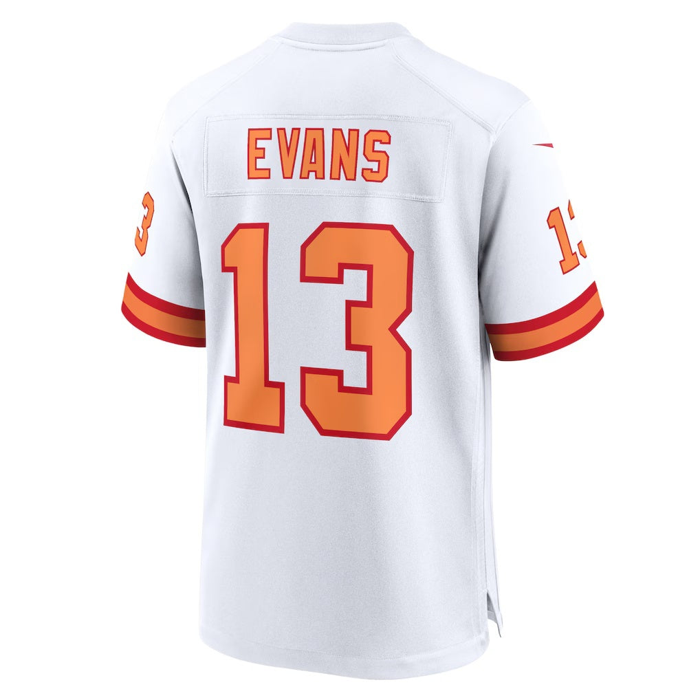Leino TB.Buccaneers #13 Mike Evans '76 White  50th Season Game Jersey