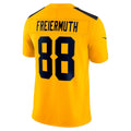 Leino P.Steelers #88 Pat Freiermuth Gold  Alternate Vapor F.U.S.E. Limited Jersey