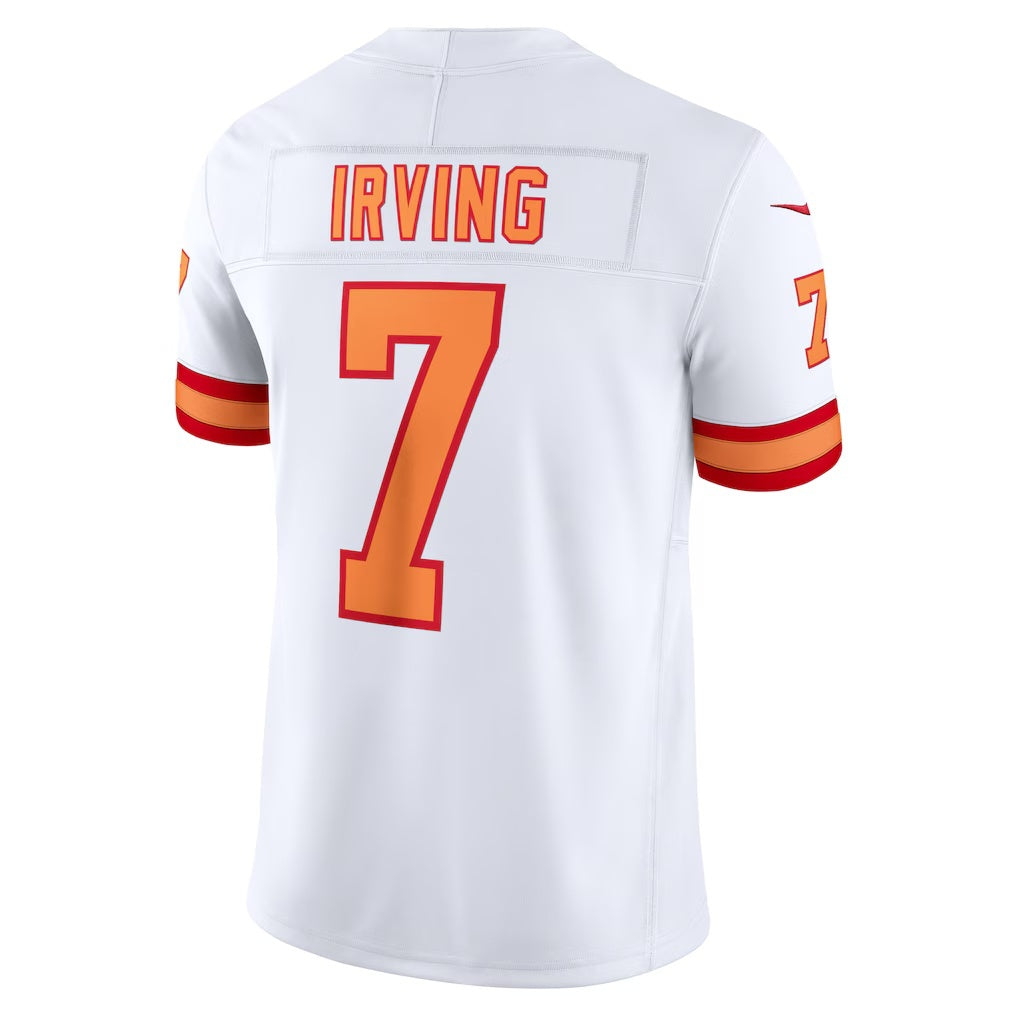 Leino TB.Buccaneers #7 Bucky Irving '76 White  Vapor F.U.S.E. Player Limited Jersey