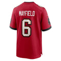 Leino TB.Buccaneers #6 Baker Mayfield Red  Team Game Jersey